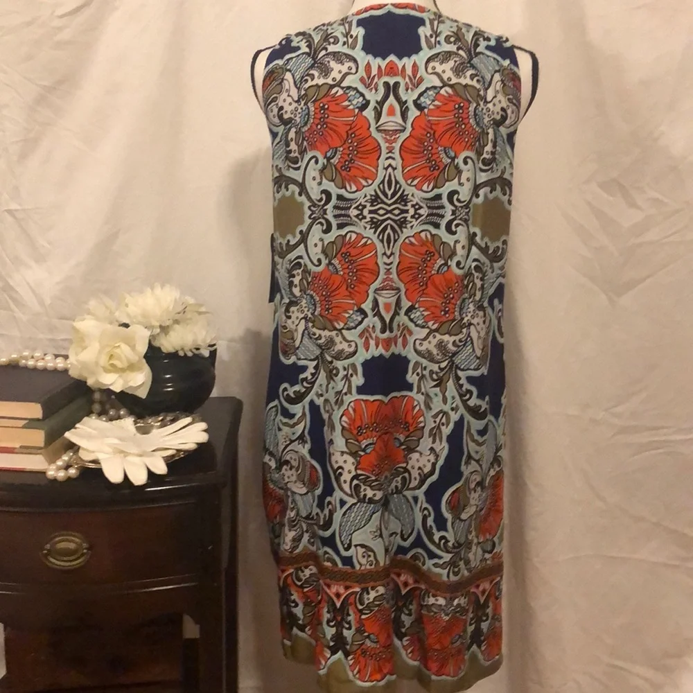 MSK Multicolor Sleeveless Dress - Picture 3 of 8